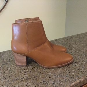 Madewell Rosie Leather Ankle Boot